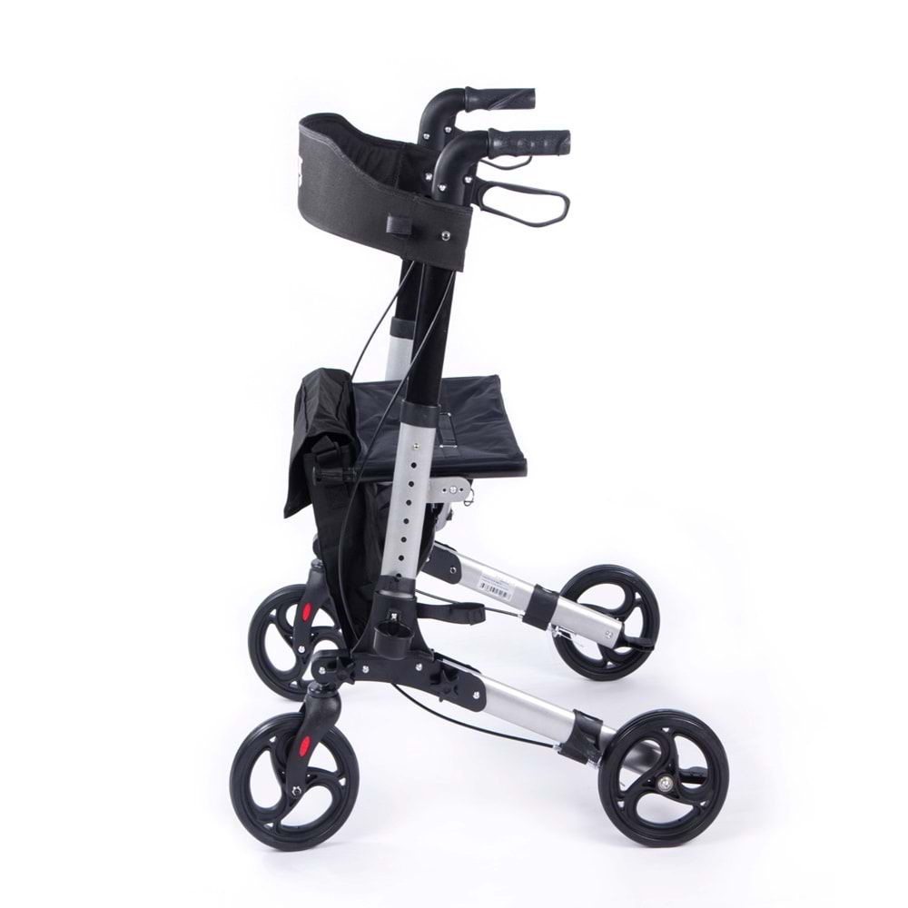 Comfort Plus DM-9102 Gümüş Lüx Alüminyum Rolatör