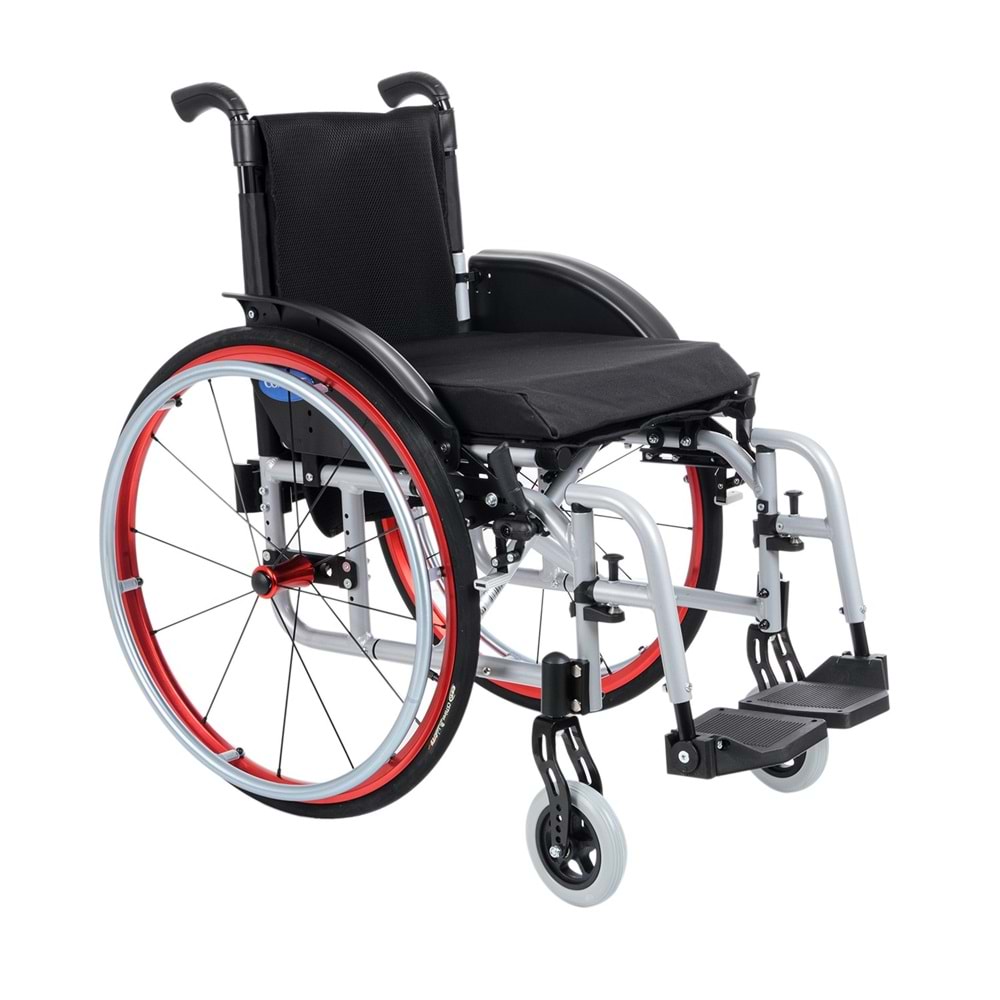 Comfort Plus DM-315 Active 38 cm Hafif Manuel Alüminyum Tekerlekli Sandalye
