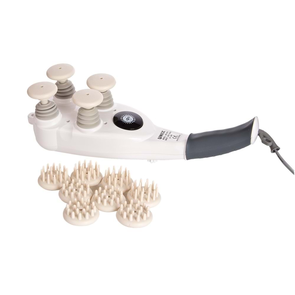 Unix Mx-3500 Profesyonel 4 Başlıklı Masaj Aleti