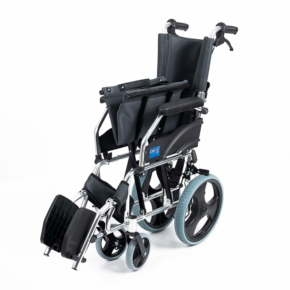 Comfort Plus KY863LABJ-A12 Füme Alüminyum Transfer Özellikli Tekerlekli Sandalye
