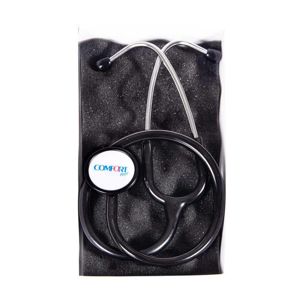 Comfort Plus DM-30L Çift Taraflı Siyah Steteskop