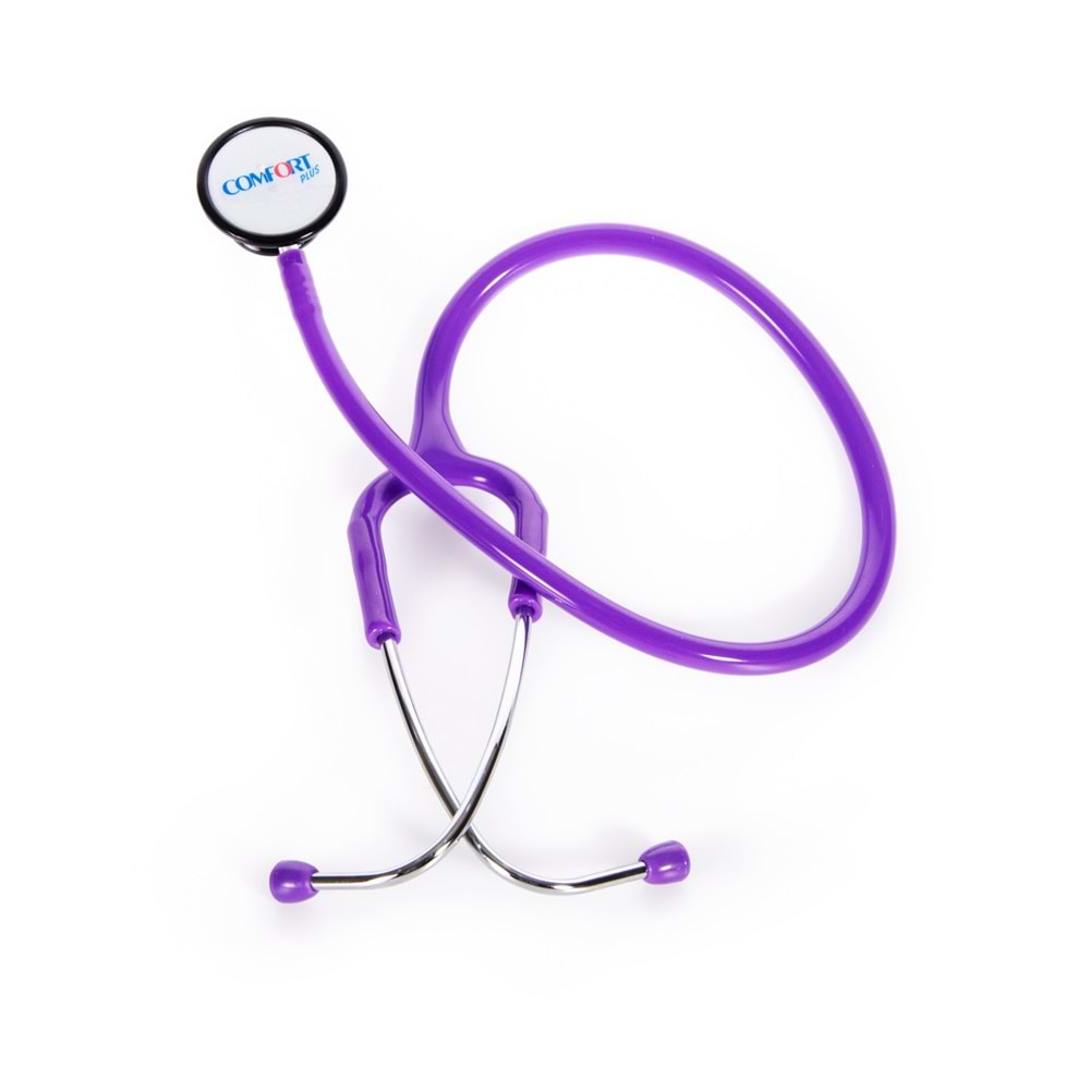 Comfort Plus DM-30L Çift Taraflı Mor Steteskop