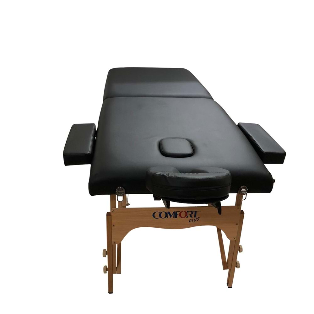 Comfort Plus GM-201 Ahşap Siyah Masaj Masası