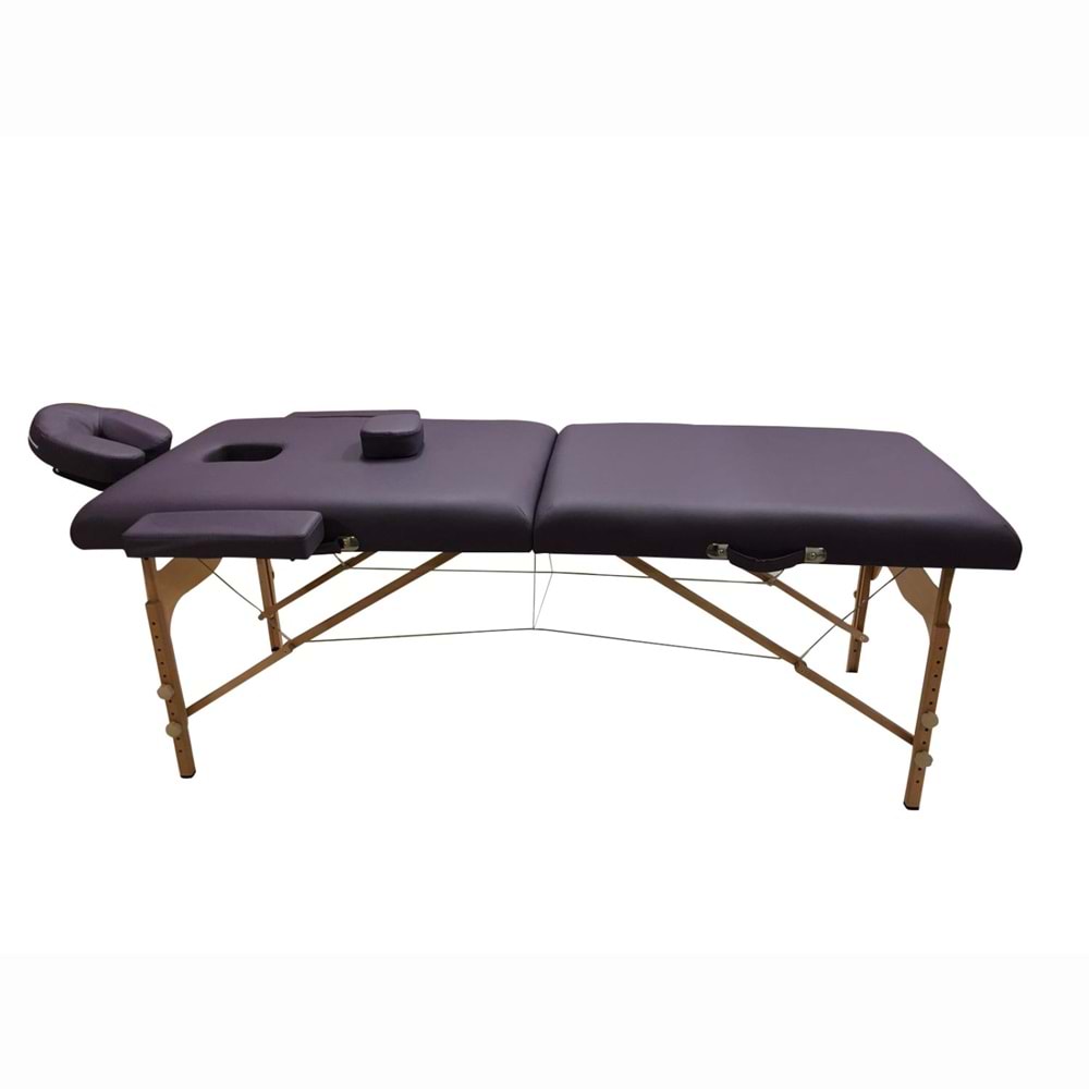 Comfort Plus GM-201 Ahşap Mor Masaj Masası