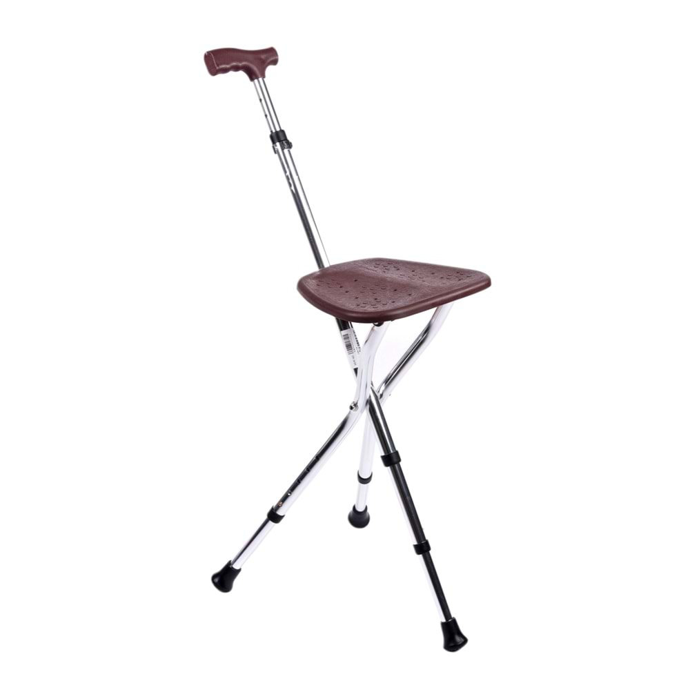 Comfort Plus DM-74 Oturaklı Baston (Yüksekliği Ayarlanır)