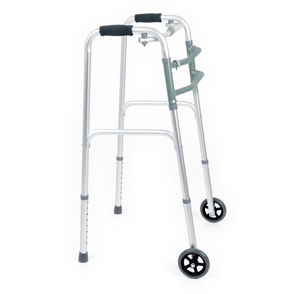 Comfort Plus Dm-912 Yetişkin 2 Tekerlekli Alüminyum Walker