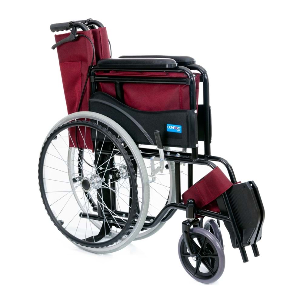 Comfort Plus KY809BJ Bordo Tekerlekli Sandalye
