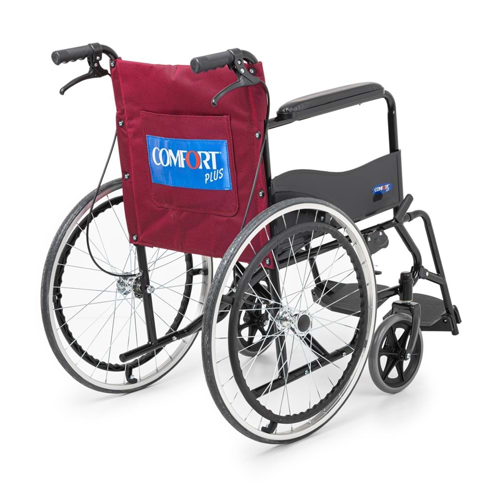 Comfort Plus KY809BJ Bordo Tekerlekli Sandalye