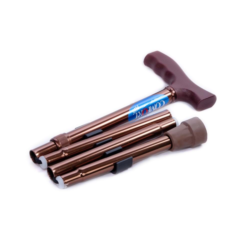 Comfort Plus KY927L Bakır Katlanır Baston