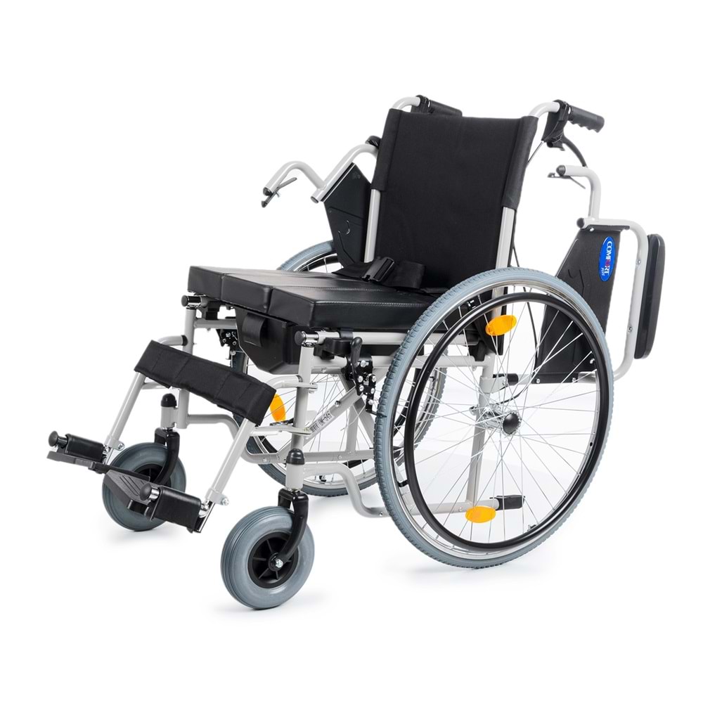 Comfort Plus DM-550 50cm Tuvalet WC Özellikli Tekerlekli Sandalye