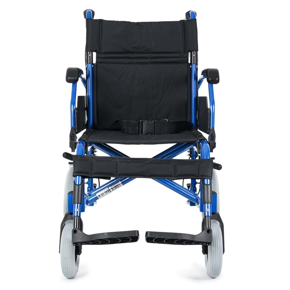 Comfort Plus DM-337 45 cm Lacivert Alüminyum Özellikli Transfer Tekerlekli Sandalye