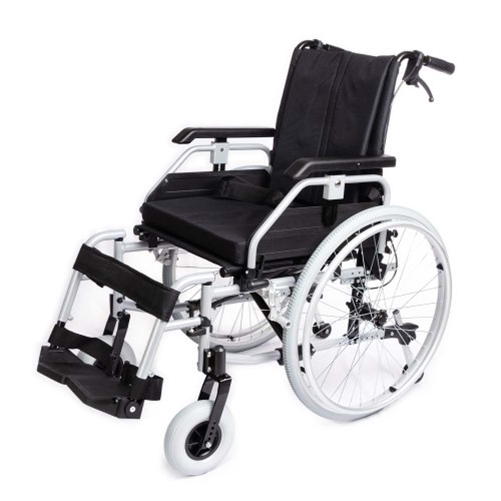 Comfort Plus Dm-Strong New 45 cm Hafif Alüminyum Manuel Tekerlekli Sandalye