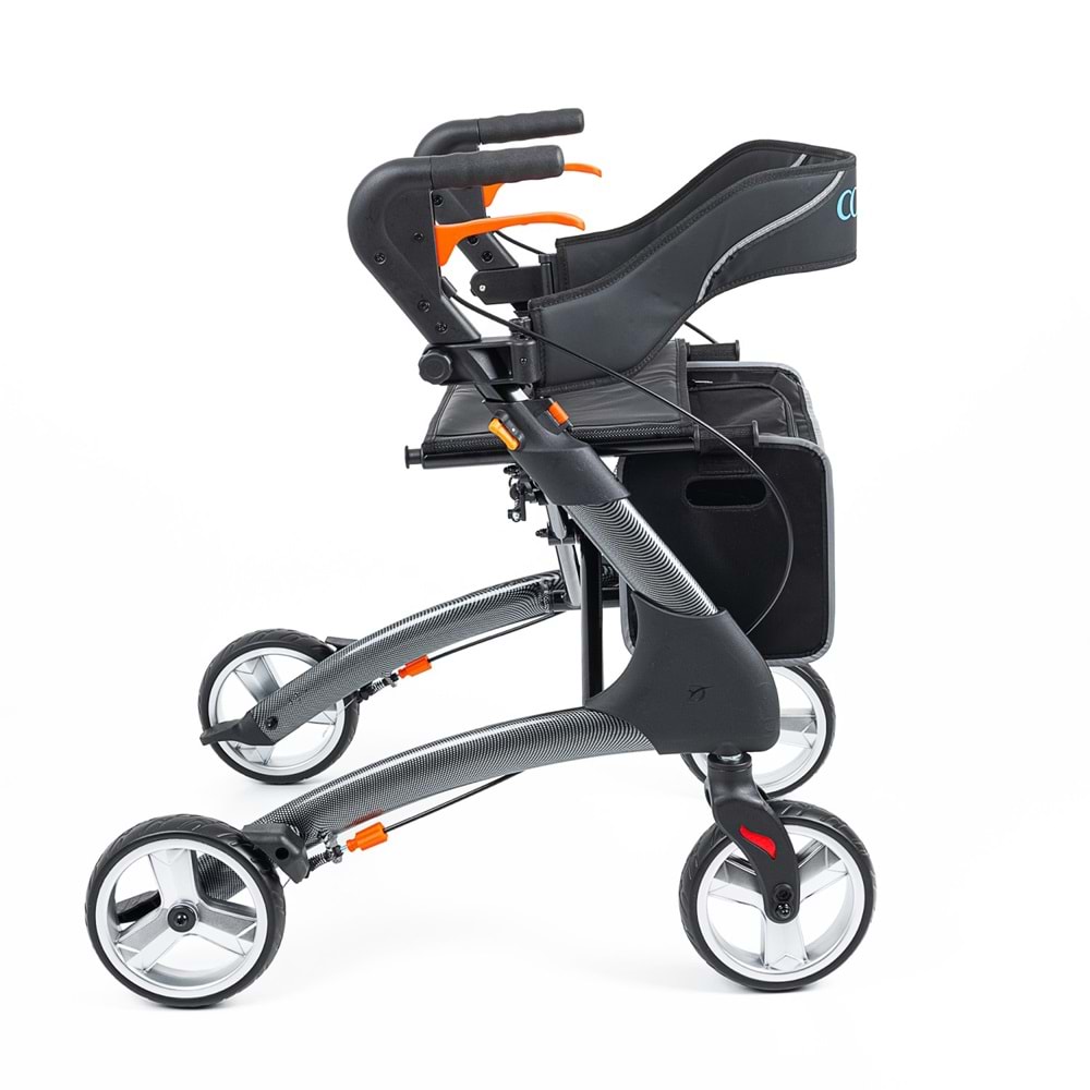 Comfort Plus DY049147L Alüminyum Desenli Karbon Rolatör