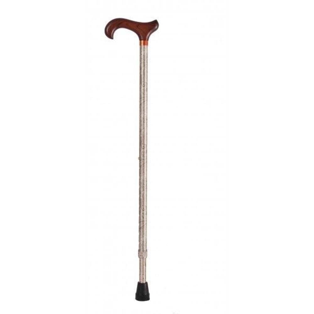 Herdegen 255813 Fashion Bej Ayarlanabilir Desenli Baston