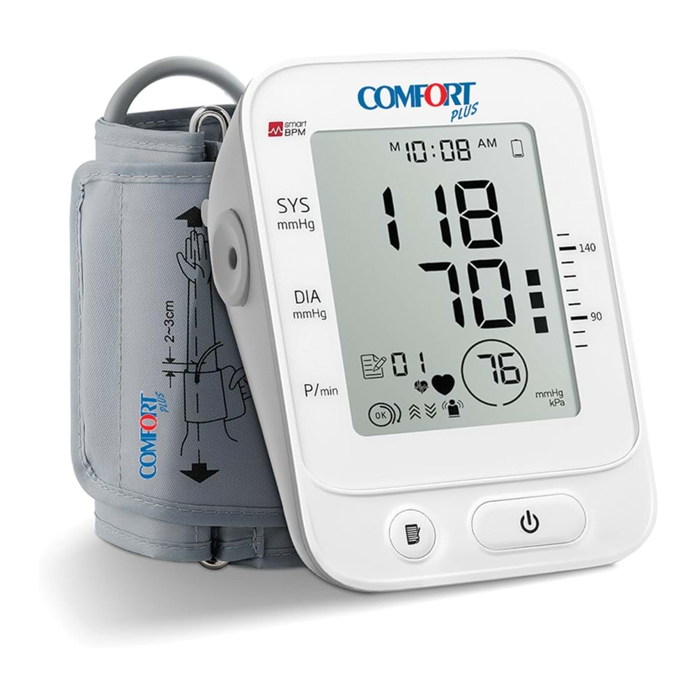 Comfort Plus YE660E Koldan Ölçme Dijital Tansiyon Aleti Adaptörlü