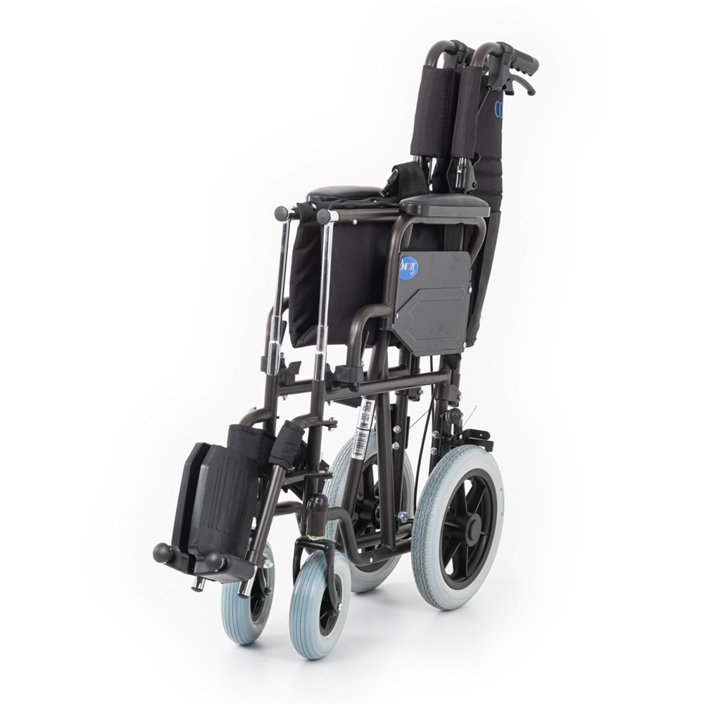 Comfort Plus Dm-327 50 cm Koyu Kahverengi Özellikli Tekerlekli Sandalye