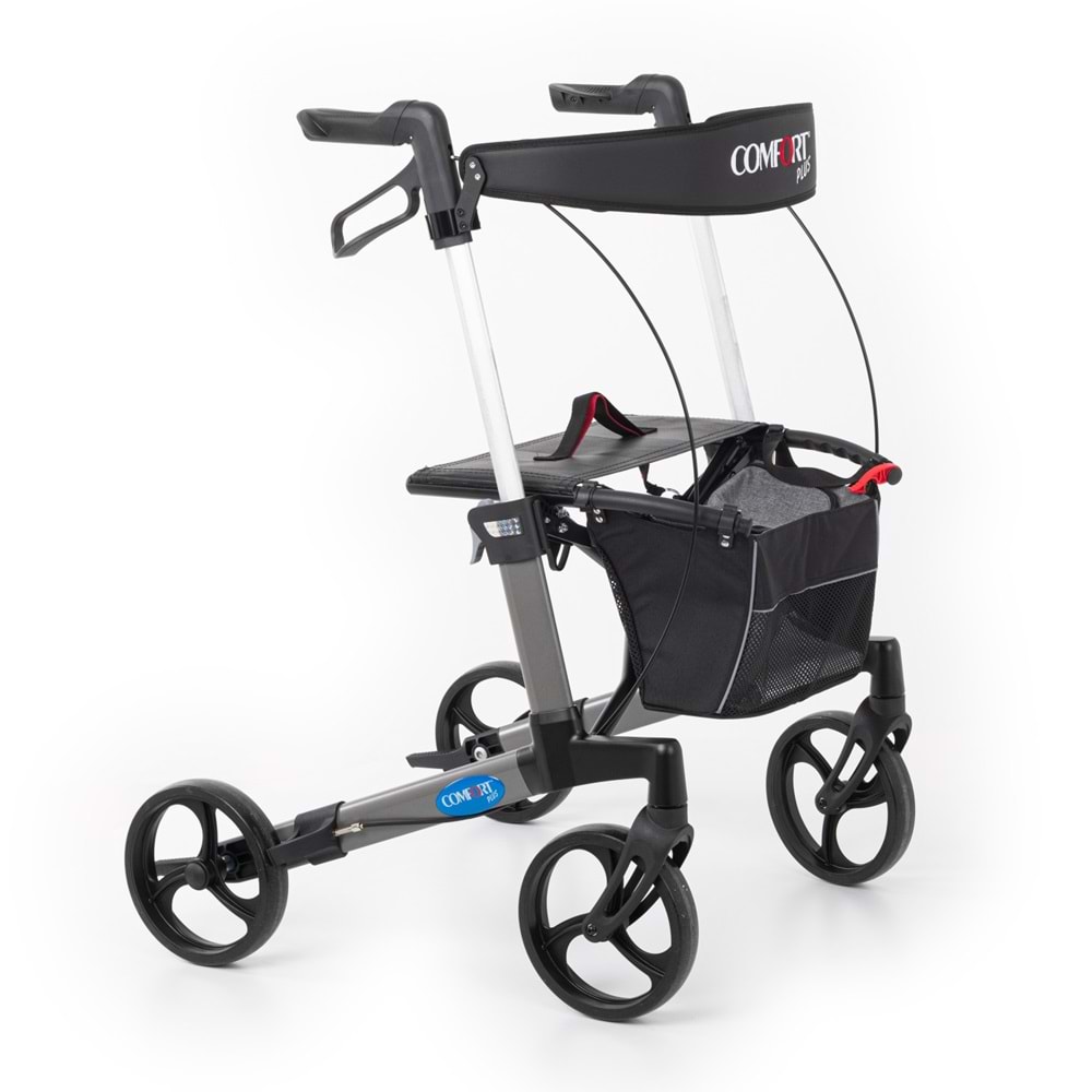 Comfort Plus Spırıt X3 Grey Alüminyum Lux Rolatör