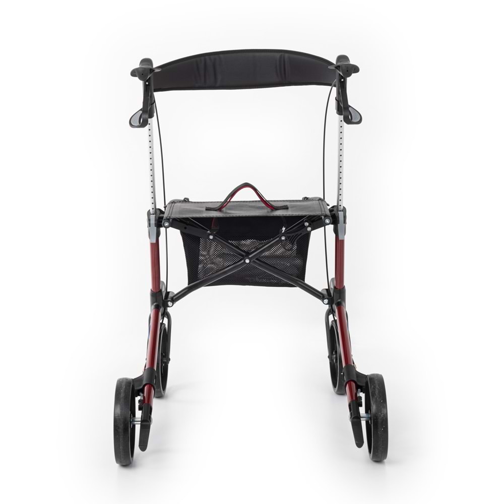 Comfort Plus Spırıt X3 Bordo Alüminyum Lux Rolatör