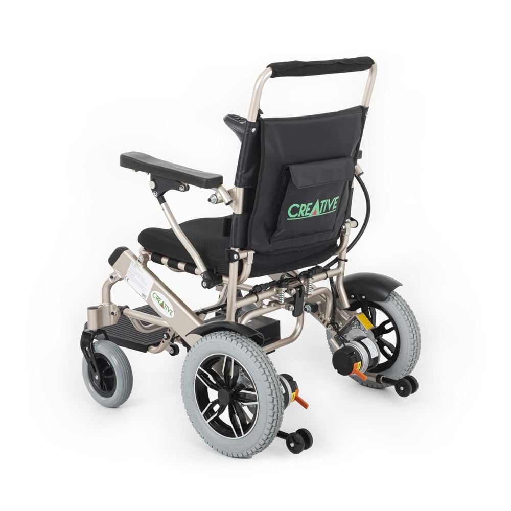 Creative CR-6012 Large 51 cm Lityum Pilli Tekerlekli Sandalye ( Uzaktan Kumandalı )
