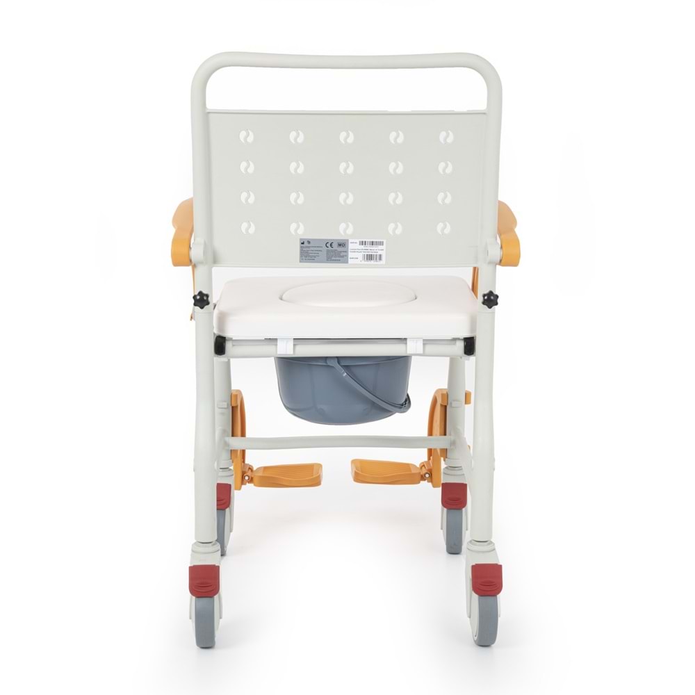 Comfort Plus DM-8088C Küçük 4 Teker Sandalye (SOFT) Turuncu