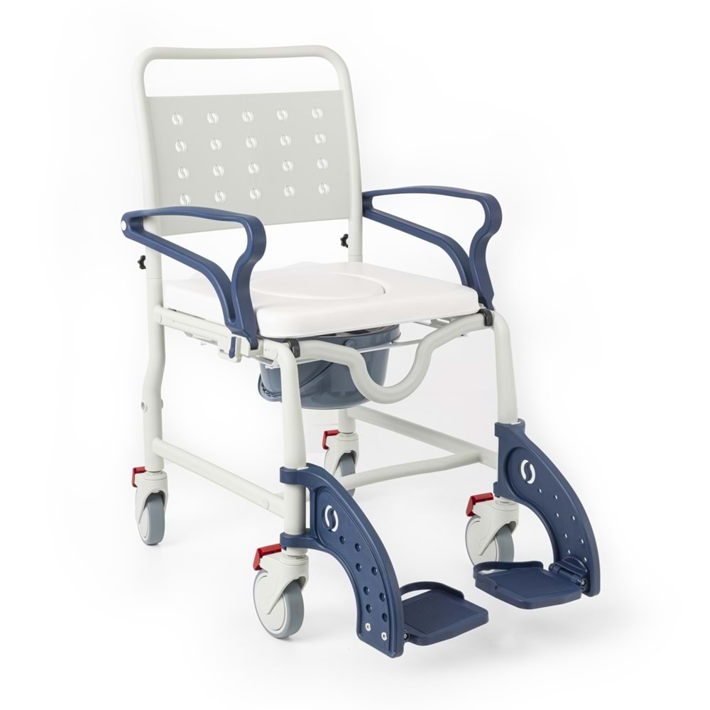 Comfort Plus DM-8088C Küçük 4 Teker Sandalye (SOFT) Lacivert