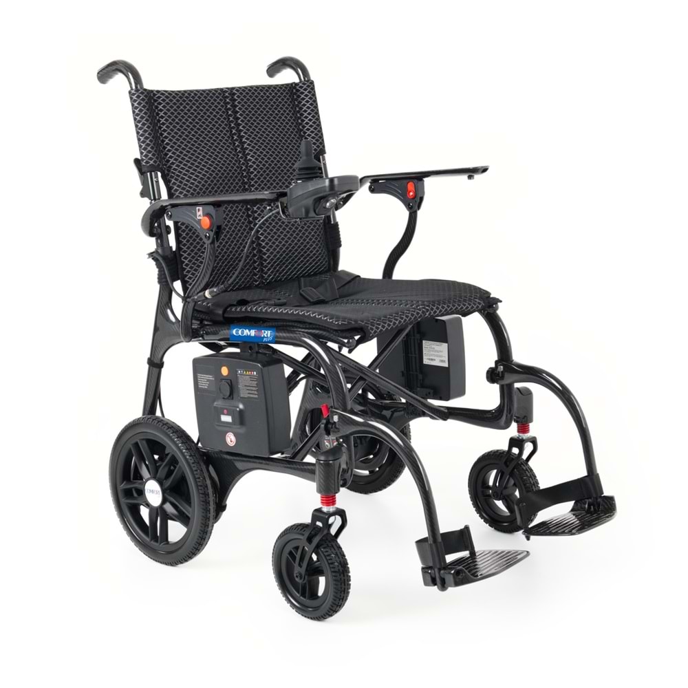 Comfort Plus DY01107 Karbon Kasa Lityum Pilli Akülü Tekerlekli Sandalye