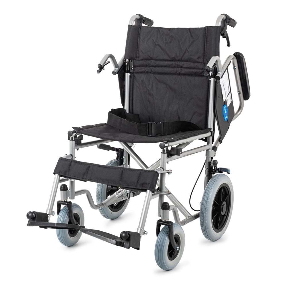 Comfort Plus YK9032F (DM-327 45cm) Silver Özellikli Transfer Tekerlekli Sandalyesi