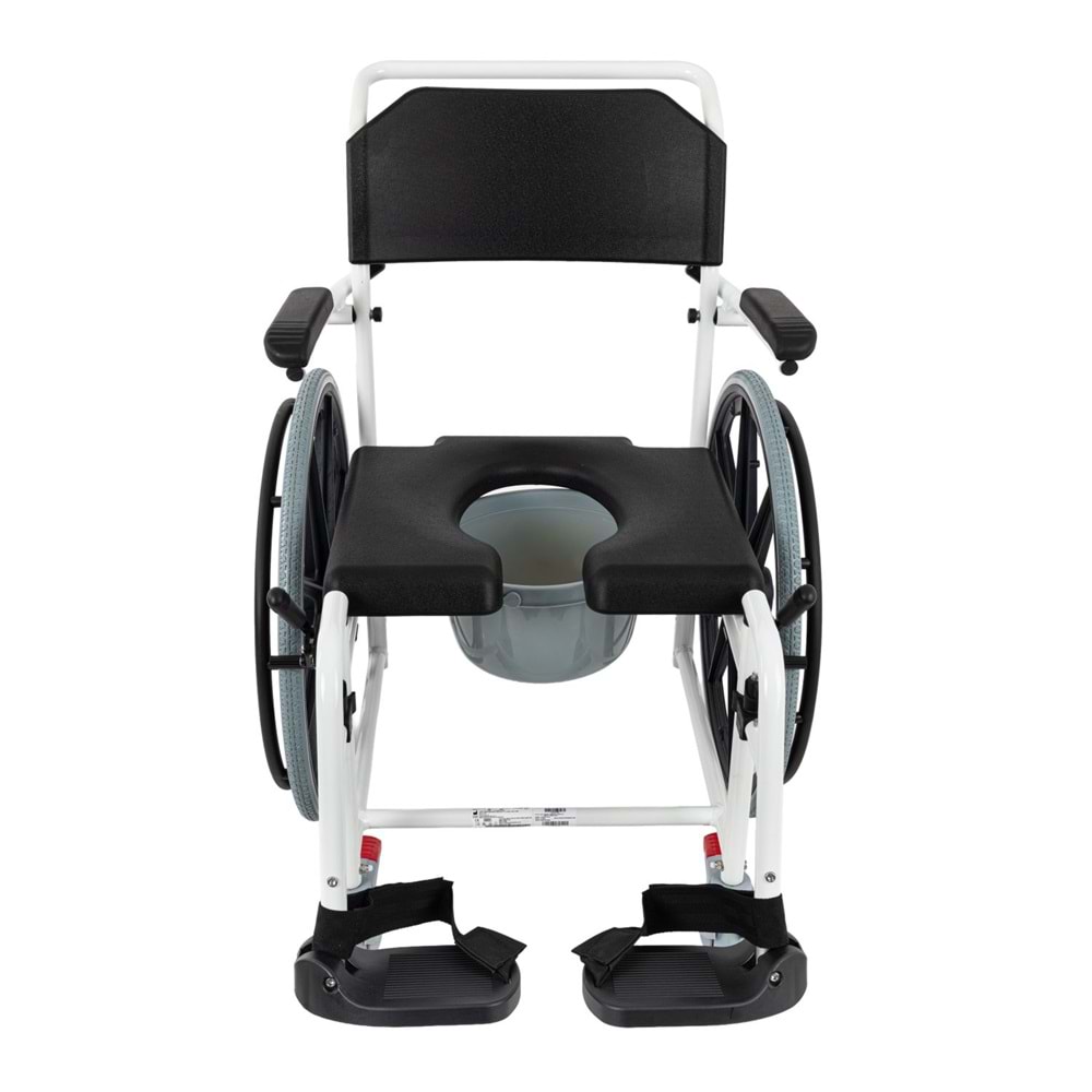 Comfort Plus Easy Shower (AL-B300) Banyo ve Tuvalet Sandalyesi Büyük Teker(24 inç)