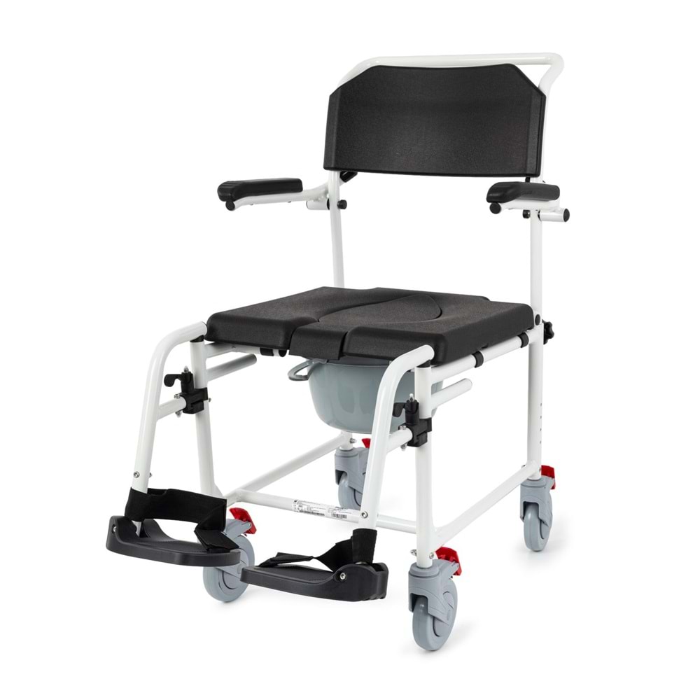 Comfort Plus Easy Shower (AL-B300) Banyo ve Tuvalet Sandalyesi Küçük Teker(5 inç)