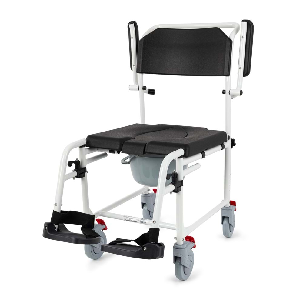 Comfort Plus Easy Shower (AL-B300) Banyo ve Tuvalet Sandalyesi Küçük Teker(5 inç)