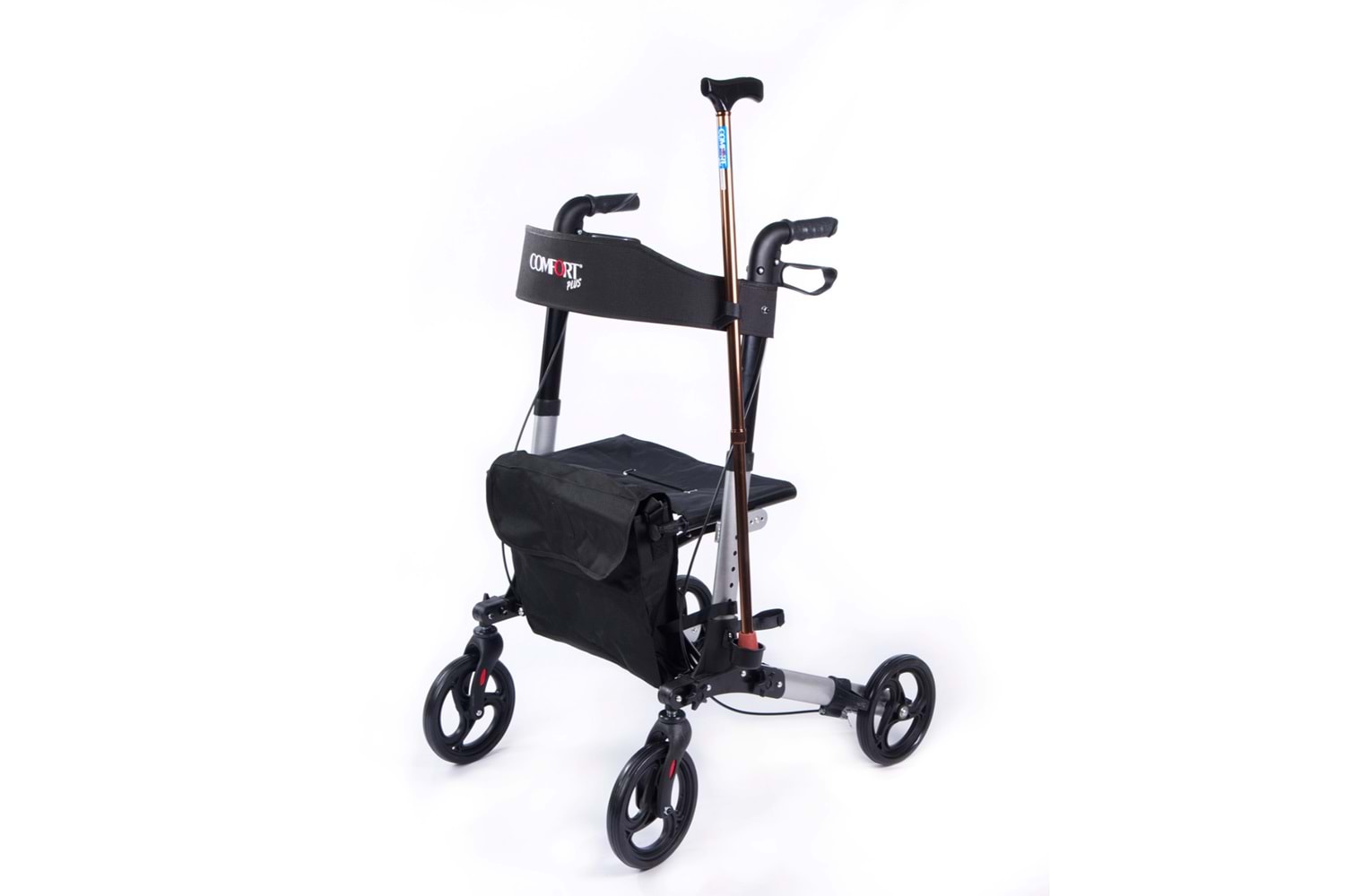 Comfort Plus DM-9102 Gümüş Lüx Alüminyum Rolatör