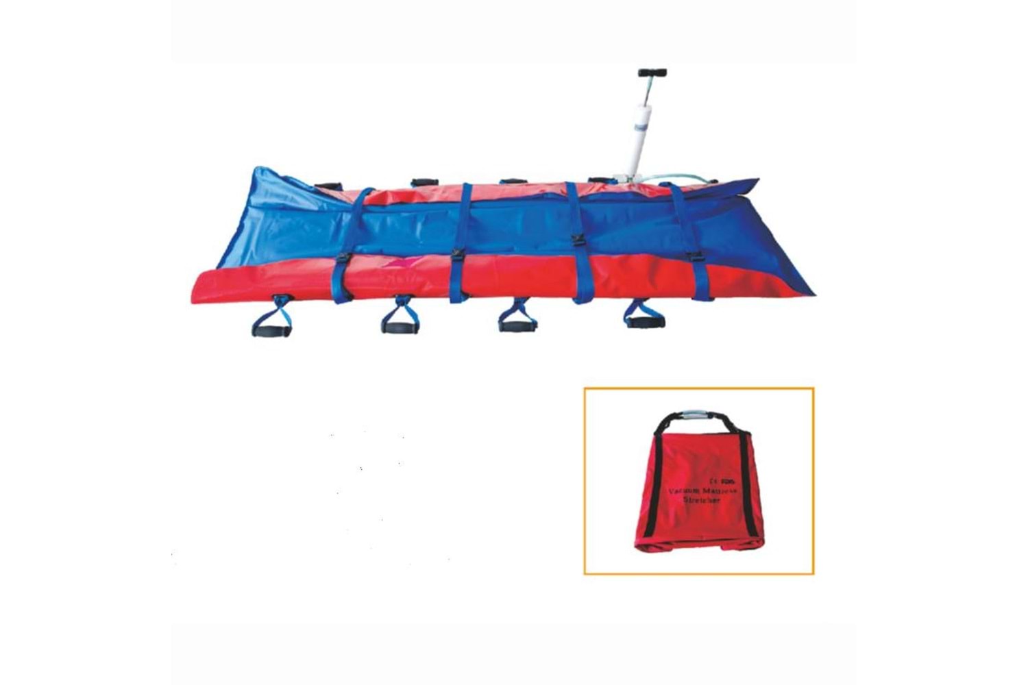 Comfort Plus Vakum Sedye Kırmızı Çantalı