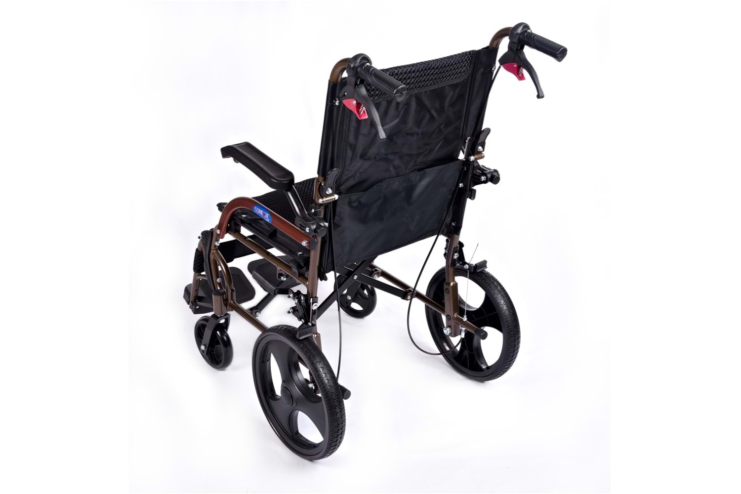 Comfort Plus GK863LABJ-12 Jet Black Transfer Alüminyum Tekerlekli Sandalye