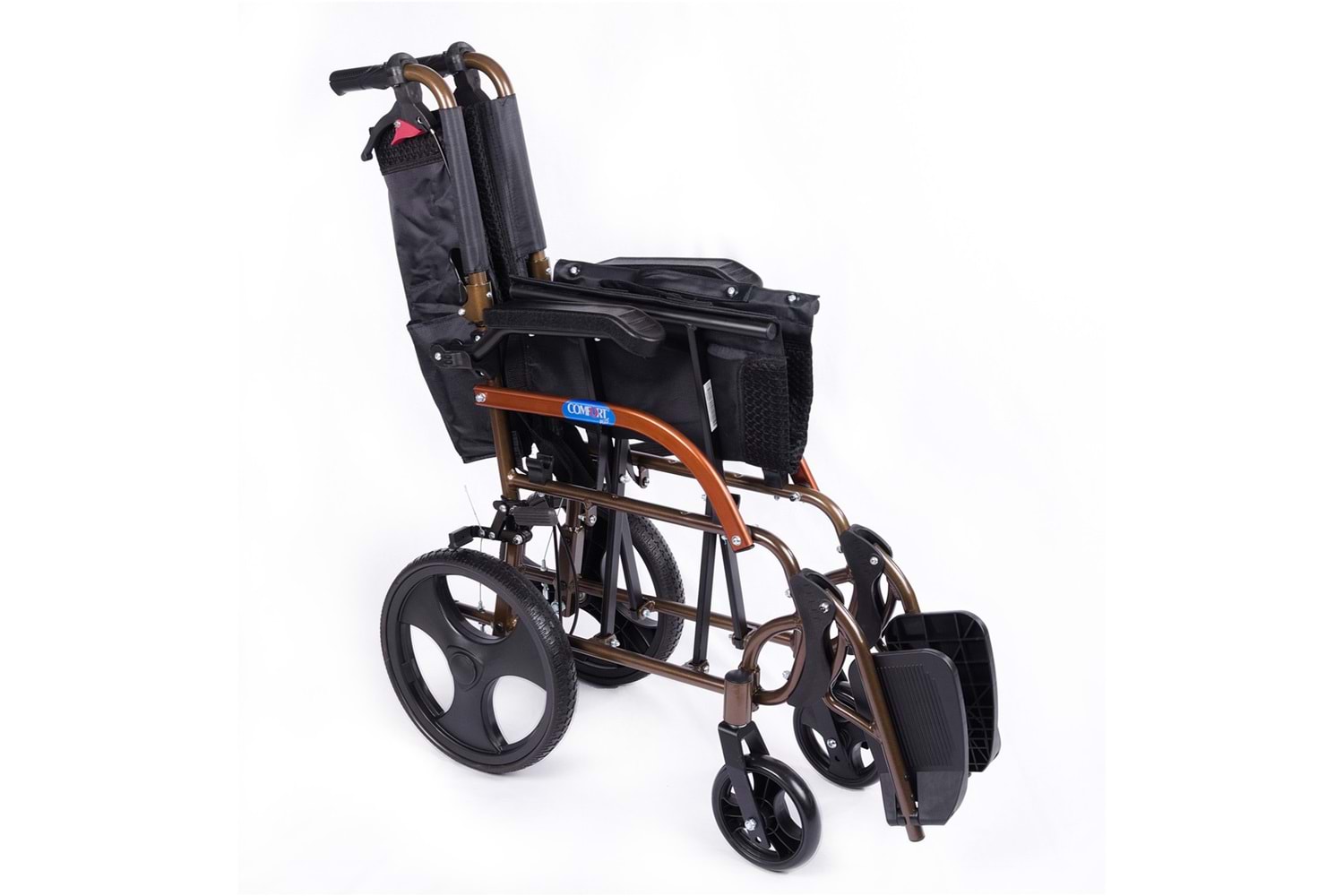 Comfort Plus GK863LABJ-12 Jet Black Transfer Alüminyum Tekerlekli Sandalye