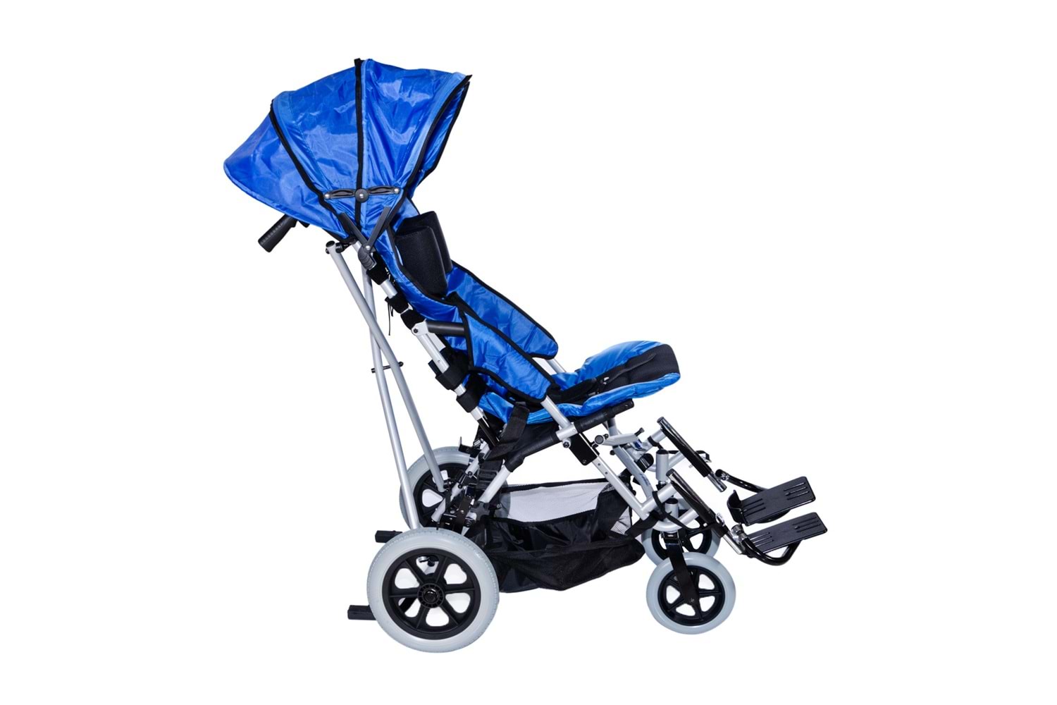 Comfort Plus DM-BOSS Mavi Engelli Pediatrik Baston Puset