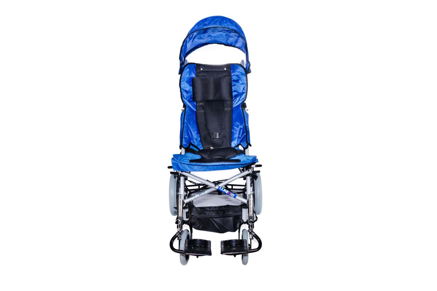 Comfort Plus DM-BOSS Mavi Engelli Pediatrik Baston Puset