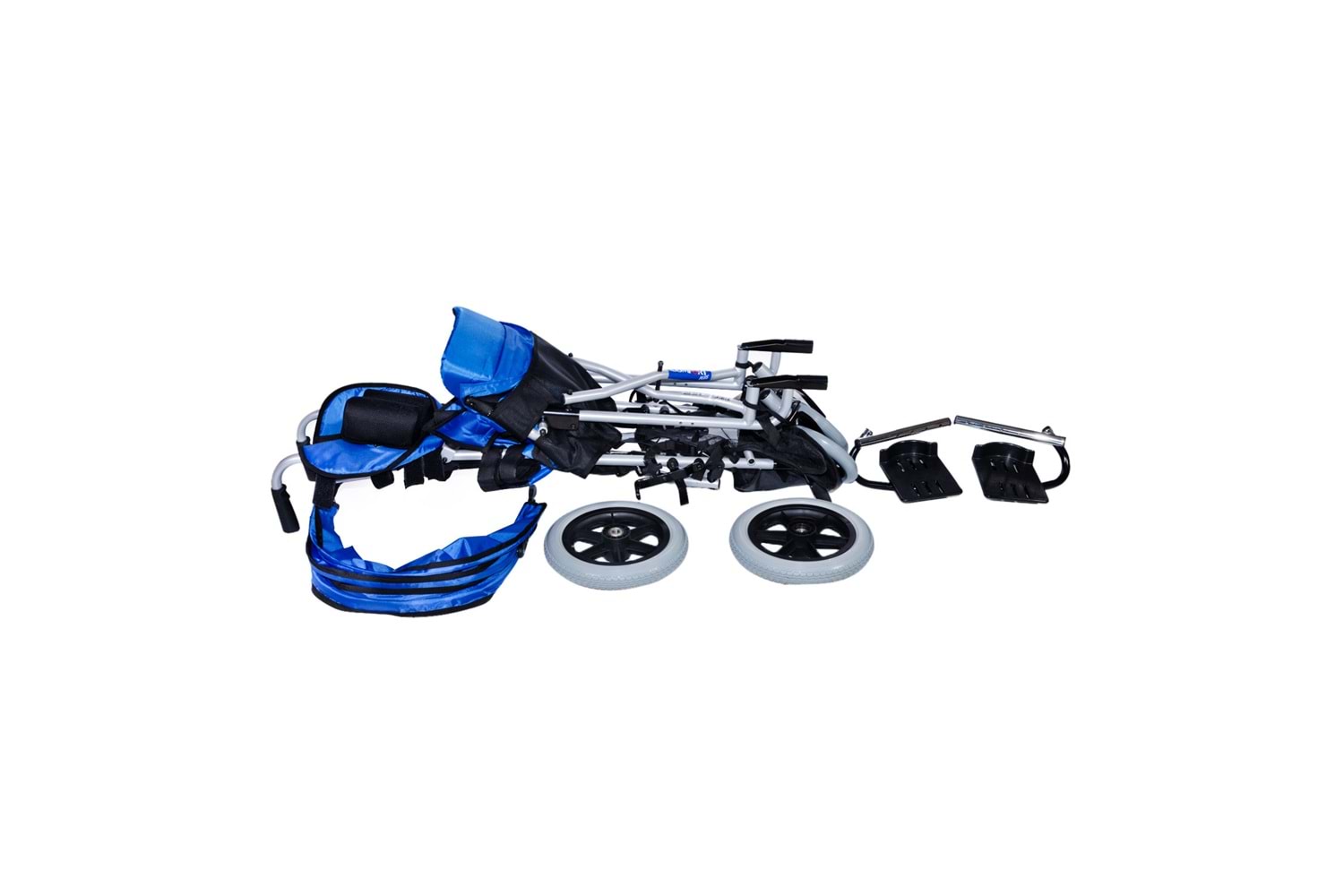 Comfort Plus DM-BOSS Mavi Engelli Pediatrik Baston Puset