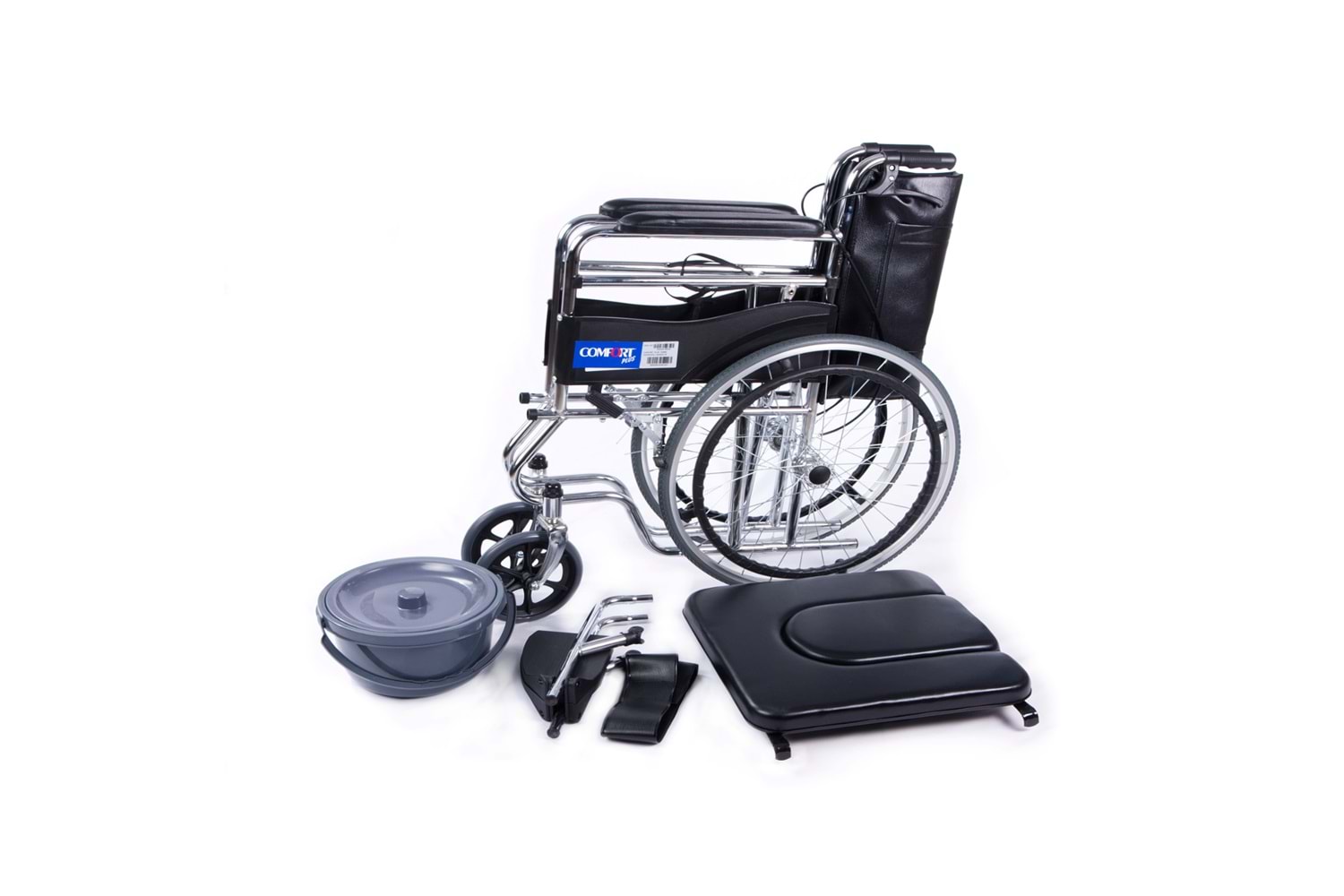 Comfort PLus DM-680 Tuvalet Özellikli Tekerlekli Sandalye