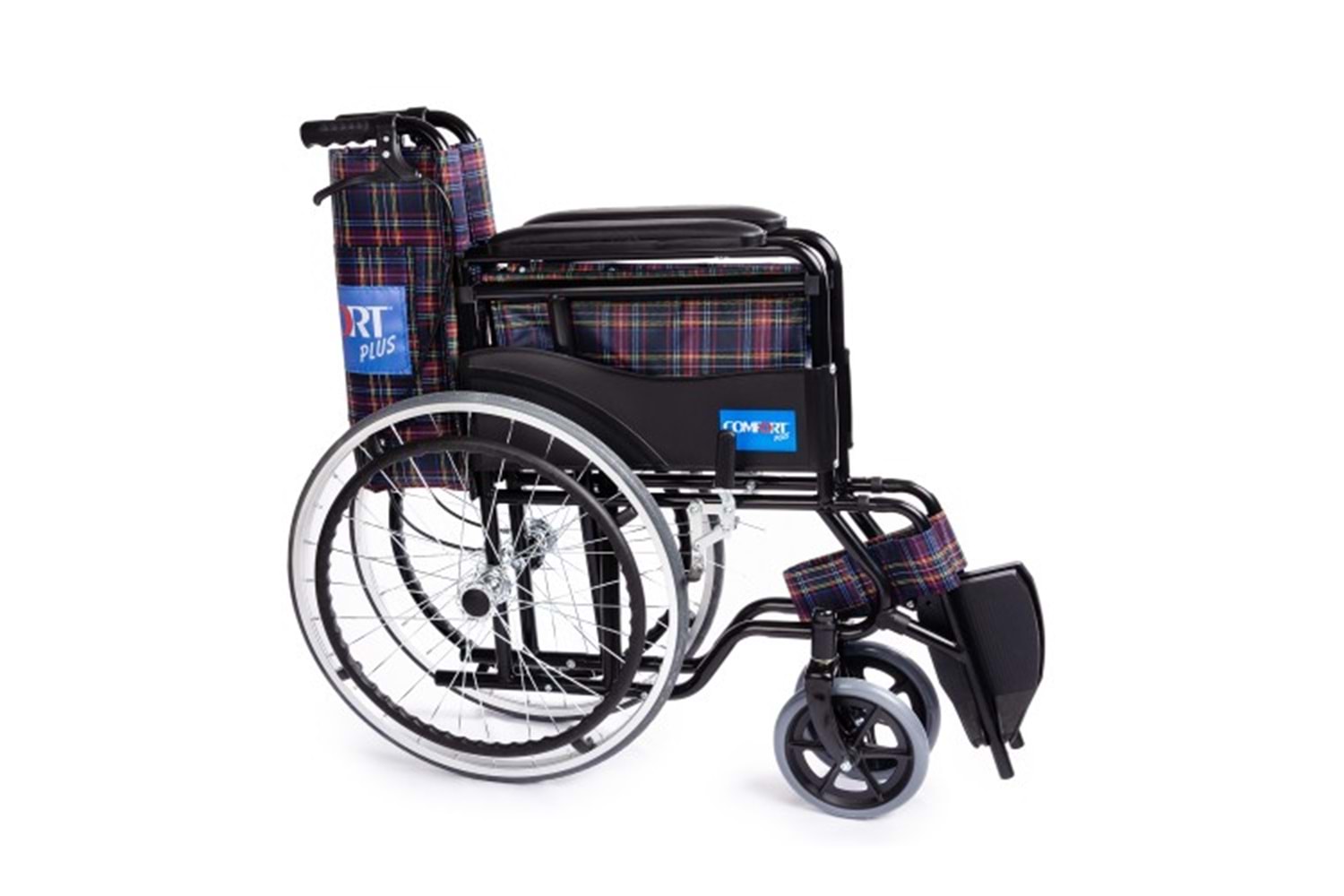 Comfort Plus KY809BJ Ekose Tekerlekli Sandalye
