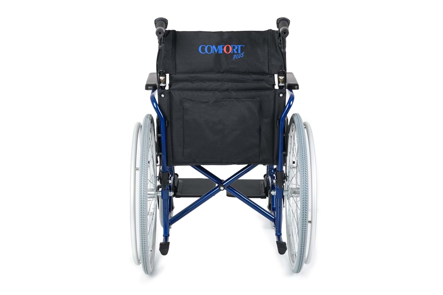 Comfort Plus DM-321 45cm Lacivert Alüminyum Özellikli Tekerlekli Sandalye