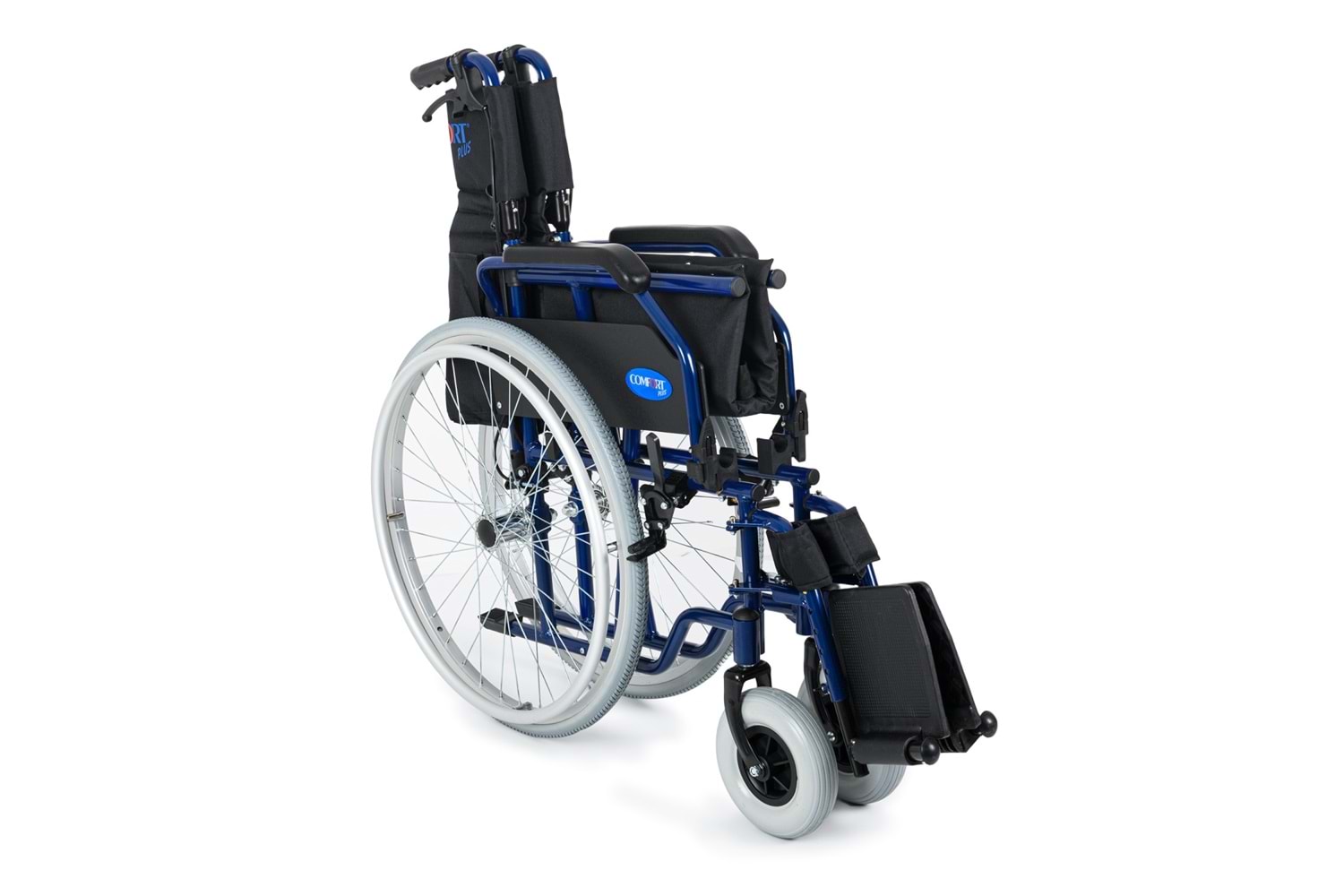 Comfort Plus DM-321 45cm Lacivert Alüminyum Özellikli Tekerlekli Sandalye