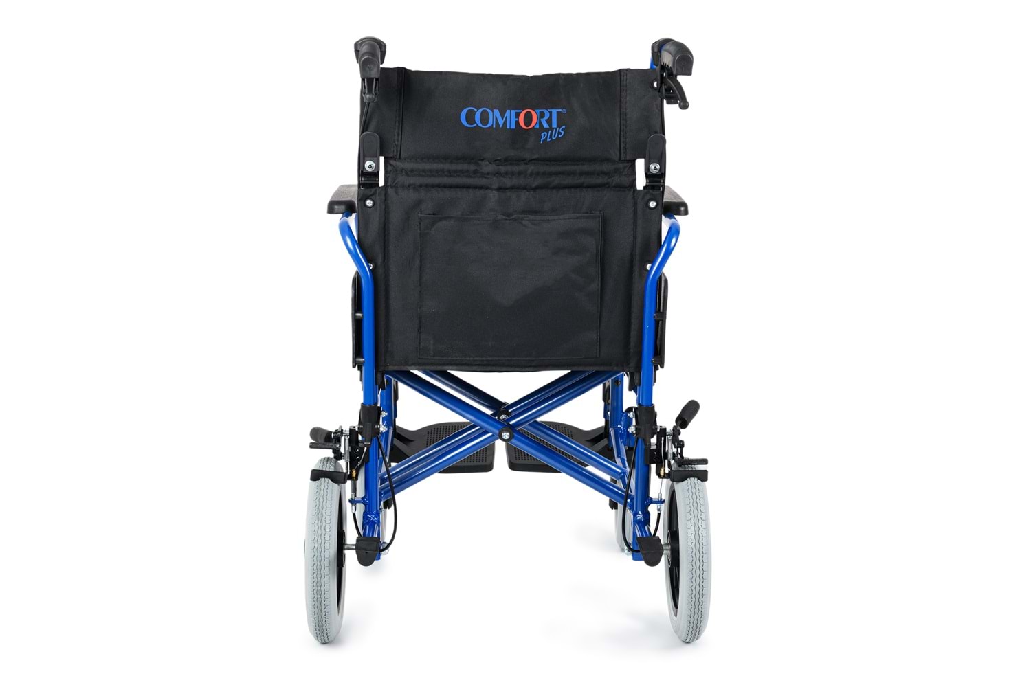 Comfort Plus DM-337 45 cm Lacivert Alüminyum Özellikli Transfer Tekerlekli Sandalye
