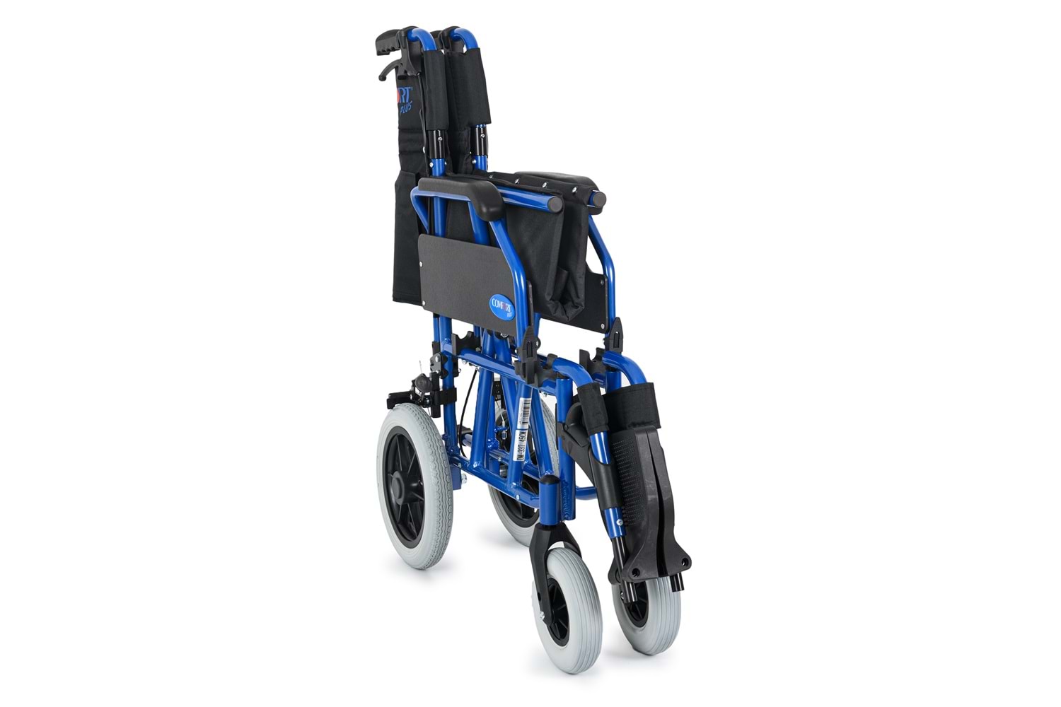 Comfort Plus DM-337 45 cm Lacivert Alüminyum Özellikli Transfer Tekerlekli Sandalye