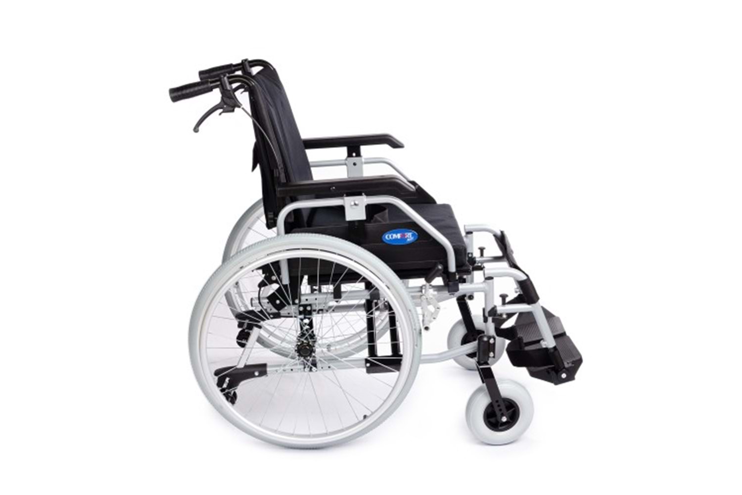 Comfort Plus DM-Strong New 45 cm Hafif Alüminyum Manuel Tekerlekli Sandalye