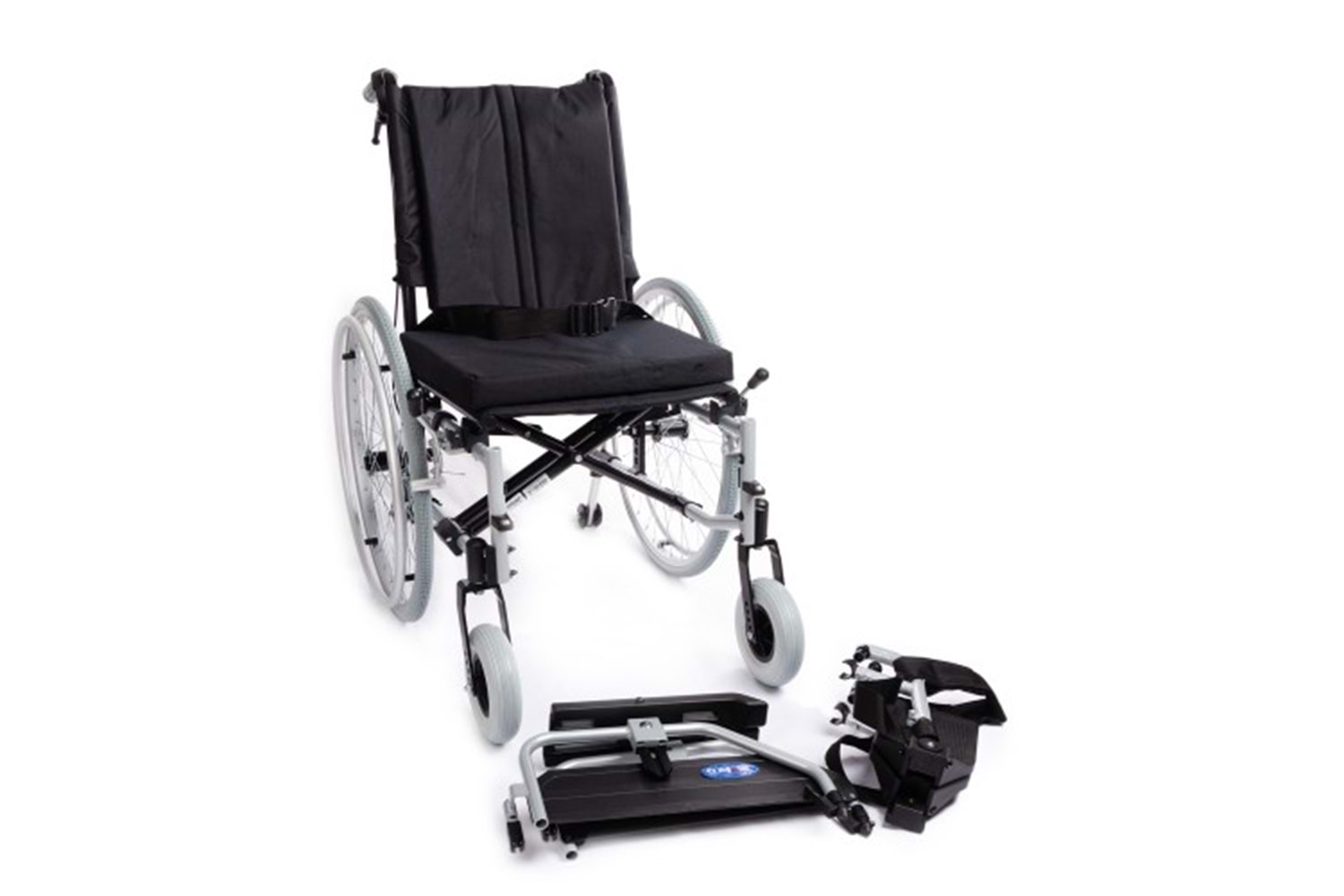 Comfort Plus DM-Strong New 45 cm Hafif Alüminyum Manuel Tekerlekli Sandalye