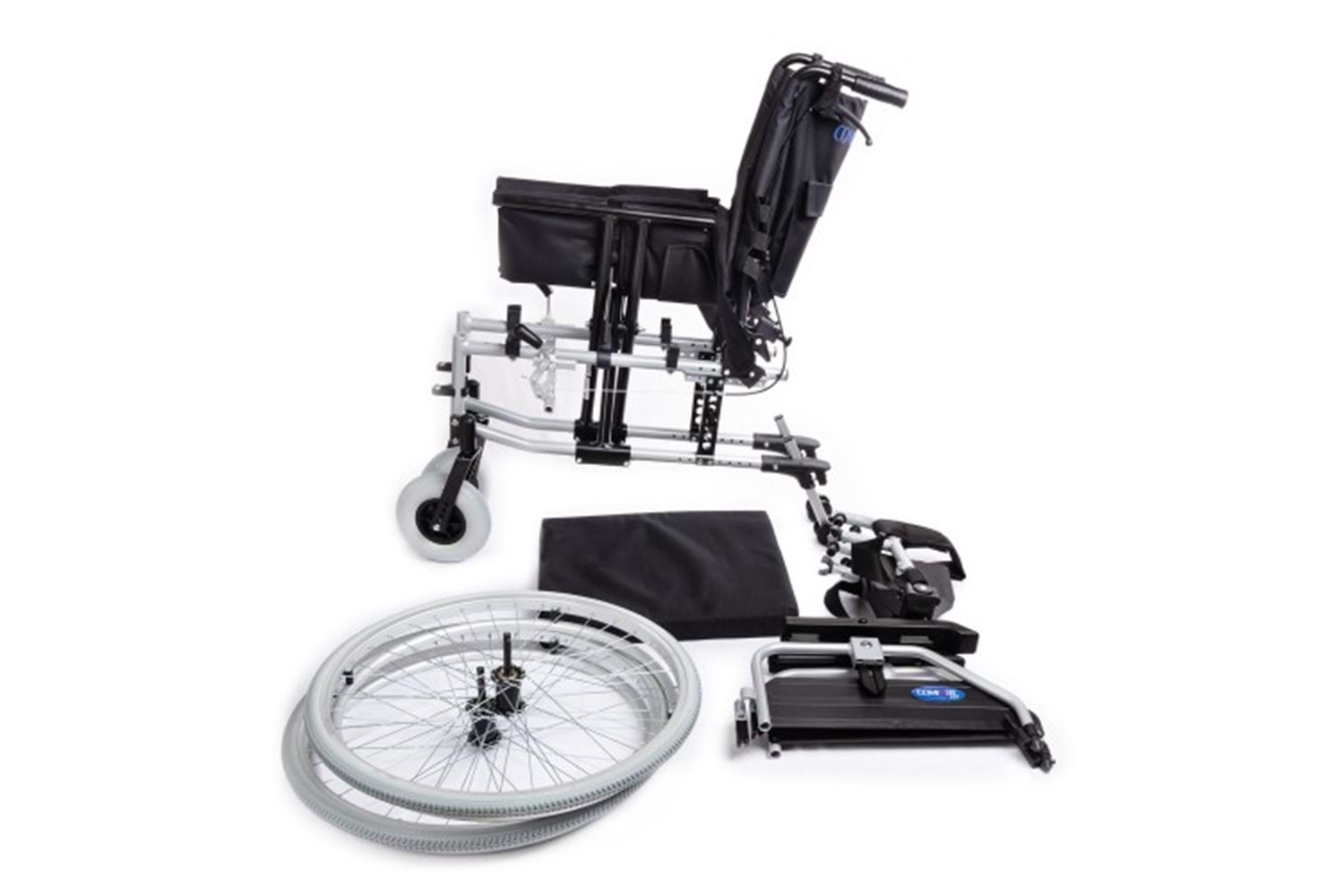 Comfort Plus DM-Strong New 45 cm Hafif Alüminyum Manuel Tekerlekli Sandalye