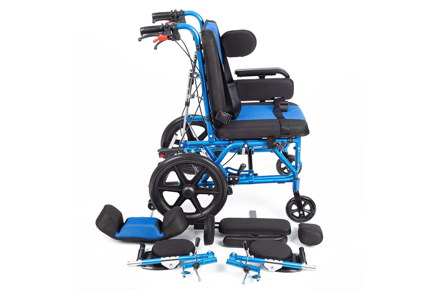 Comfort PLus DY01958LBCJ-38 Spastik Özellikli Pediatrik Tekerlekli Sandalye