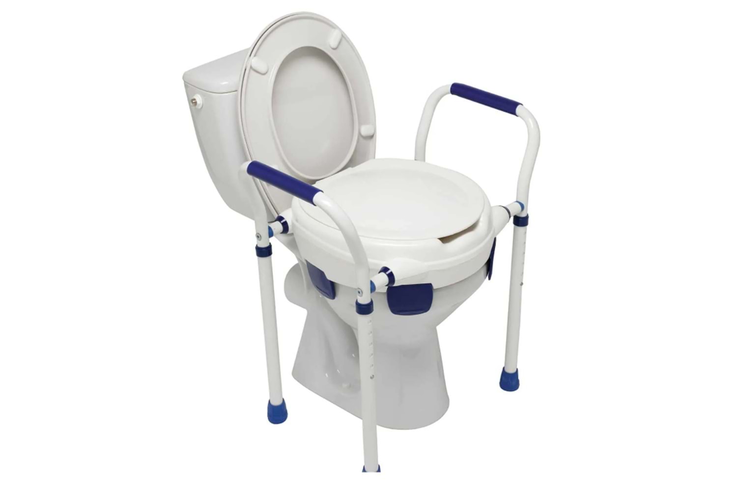 Herdegen 500431 Clipper VII Yükseklik Ayarlı Kapaklı Klozet Yükseltici