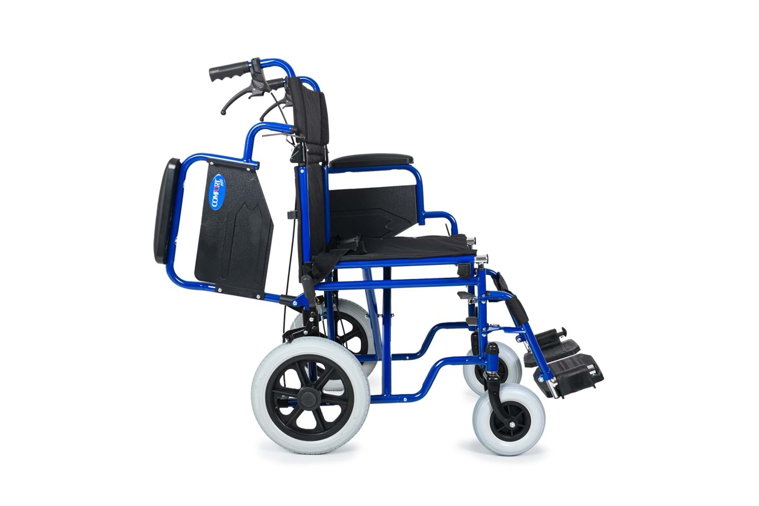 Comfort Plus DM-327 45cm Lacivert Özellikli Transfer Tekerlekli Sandalyesi