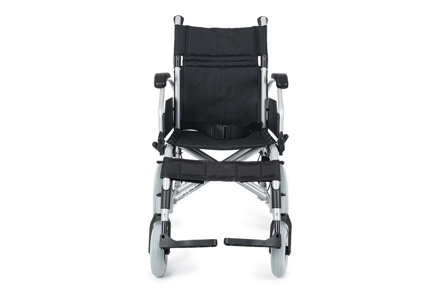 Comfort Plus DM-337 40 cm Gri Alüminyum Özellikli Transfer Tekerlekli Sandalye